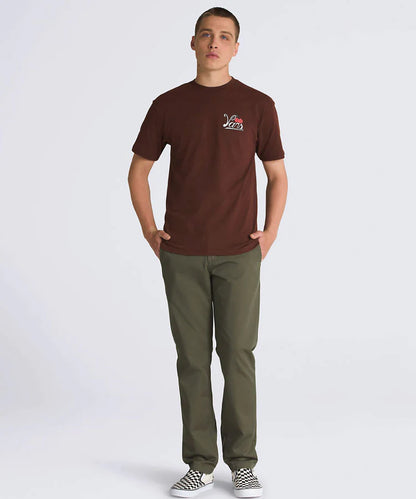 VA-P (Vans hot box cars short sleeve tee bitter chocolate) 12493043