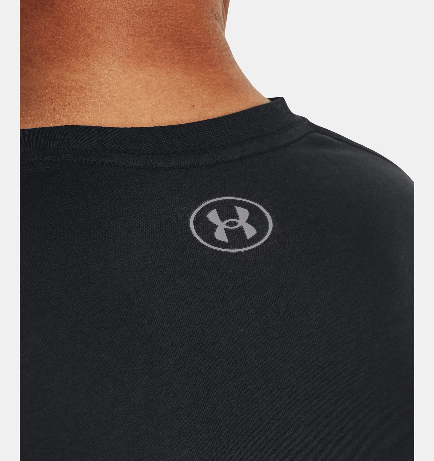 UAA-S11 (Under armour mens boxed sportstyle short sleeve tee black/graphite) 22492174