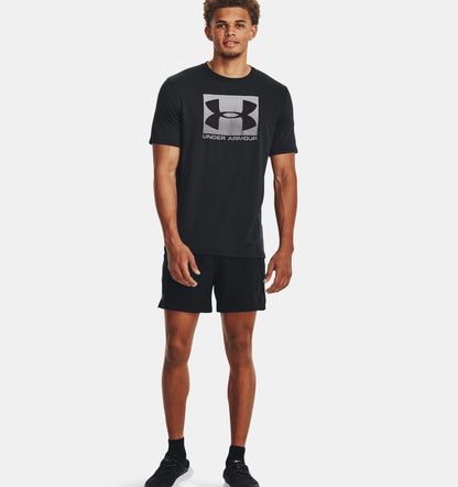 UAA-S11 (Under armour mens boxed sportstyle short sleeve tee black/graphite) 22492174