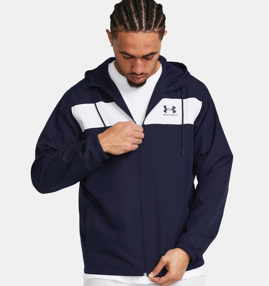 UAA-G13 (Under armour sportstyle windbreaker midnight navy/white) 82495217