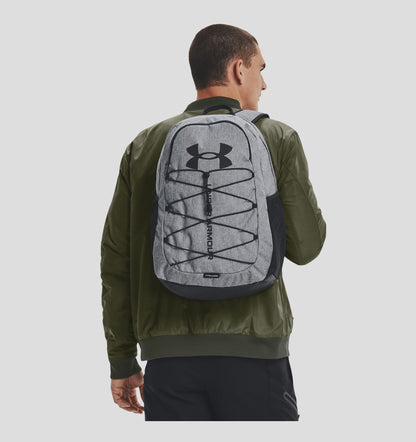 UAE-I2 (Under armour unisex hustle sport backpack pitch gray/medium heather/black) 72393478