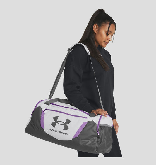 UAE-L3 (Under armour unisex undeniable 5 duffel medium halo gray/provence purple/castle rock) 62493695