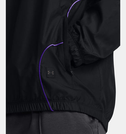 UAA-V10 (Under armour mens project rock anorak jacket black/marine/green) 923910000