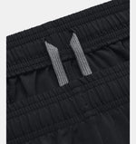UAA-G11 (Under armour men's project rock leg day 5" woven shorts black/pitch gray) 112393478