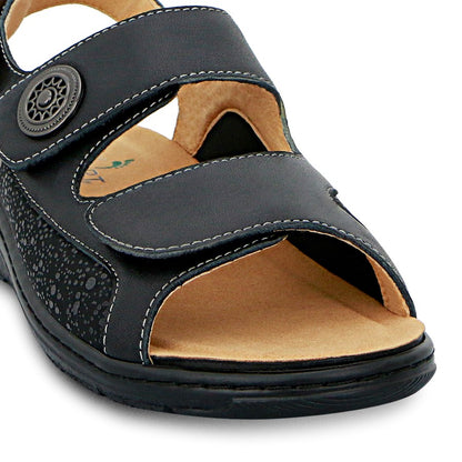 NC-C (Natural comfort franule sandal black) 1123596350