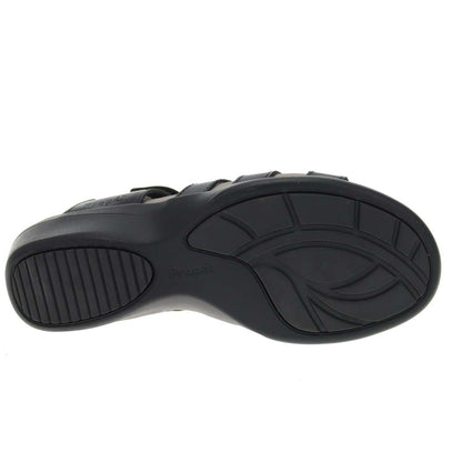 PR-K1 (Propet women's ainsley 2E width sandals black) 82697900