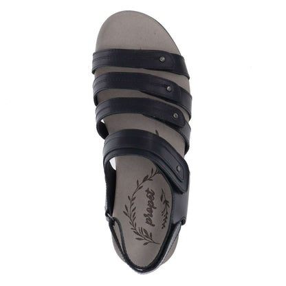 PR-K1 (Propet women's ainsley 2E width sandals black) 82697900