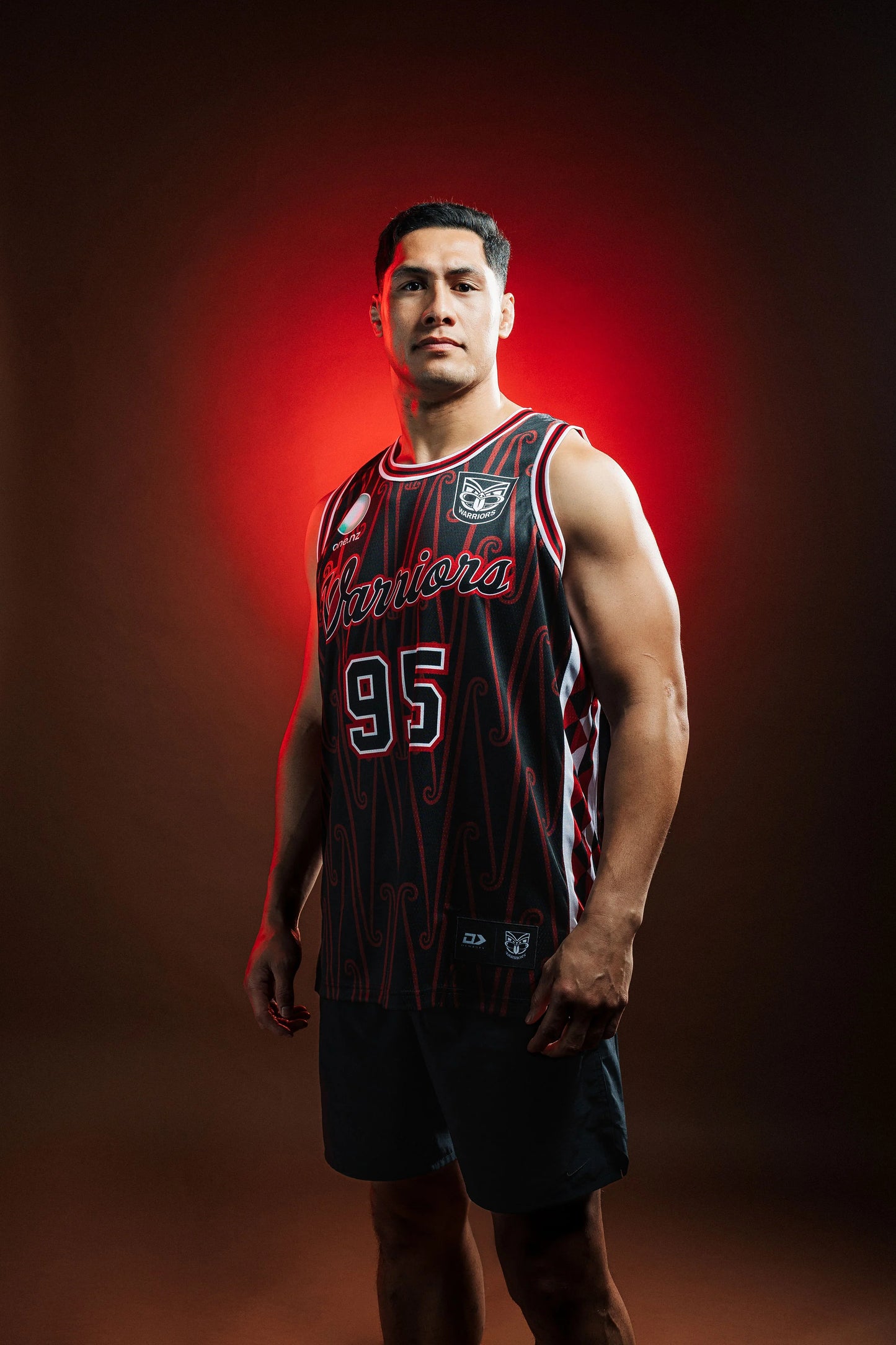 DY-U4 (Dynasty 2026 Nz warriors te arahi indigenous basketball singlet black) 82695043