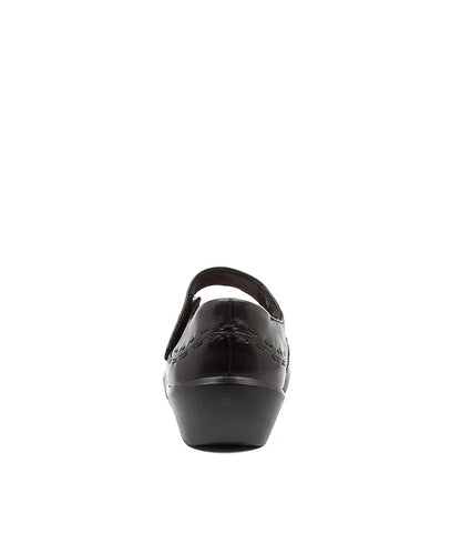 Z-E (Ziera gummibear extra wide fit leather shoes  black) 926910980