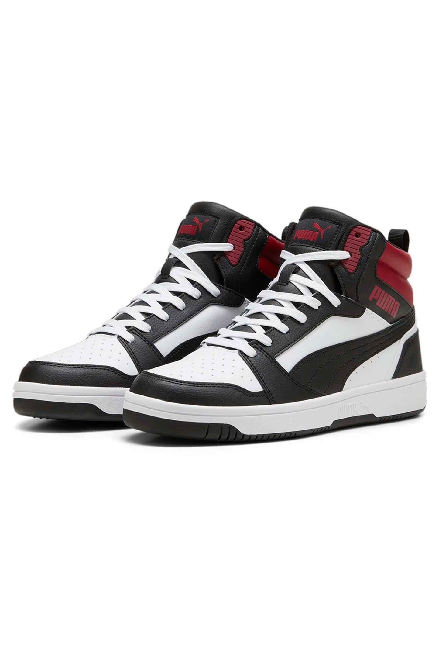 P-O47 (Puma rebound V6 white/black intense red) 9249700