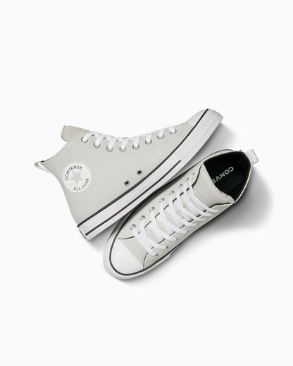 CT-O37 (Converse counter climate tec-tuff leather hi pale putty/white/black) 82396900 CONVERSE