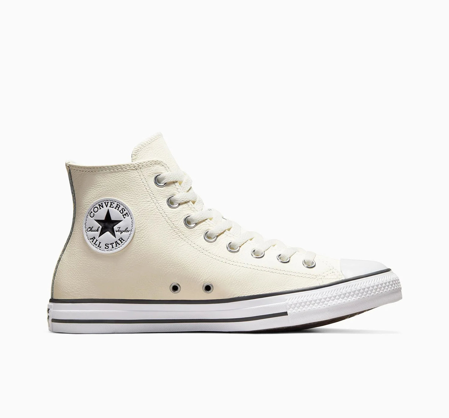 CT-I38 (Converse unisex chuck taylor all star leather high top egret/vintage white) 22496900