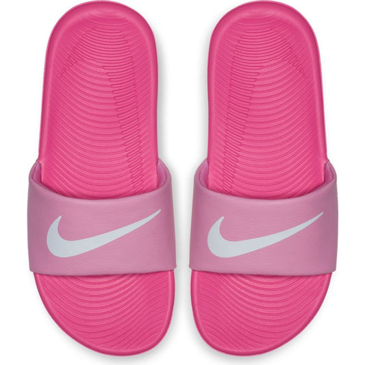 N-R121 (Nike kawa slide gs/ps psychic pink/white/laser fuschia) 52191790