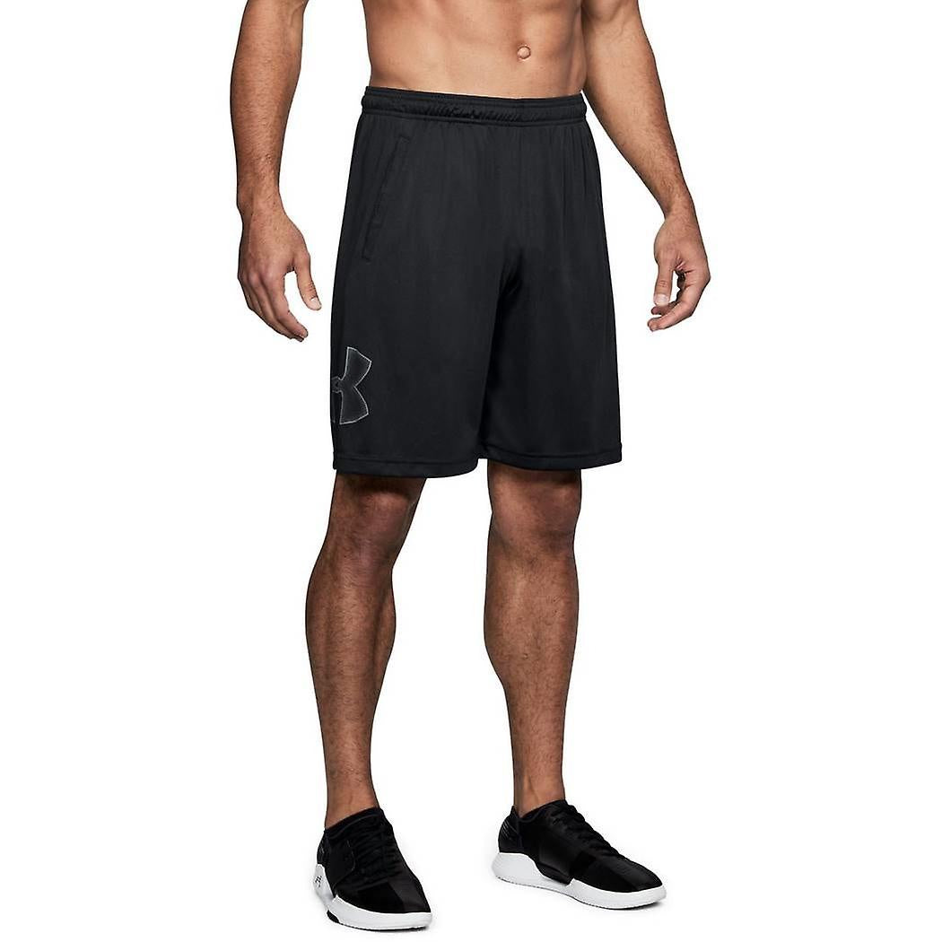 UAA-E1 (Mens tech graphic shorts black) 22292087