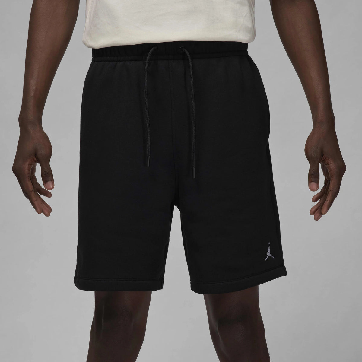 NA-Q50 (Nike jordan brooklyn fleece shorts black) 92692260