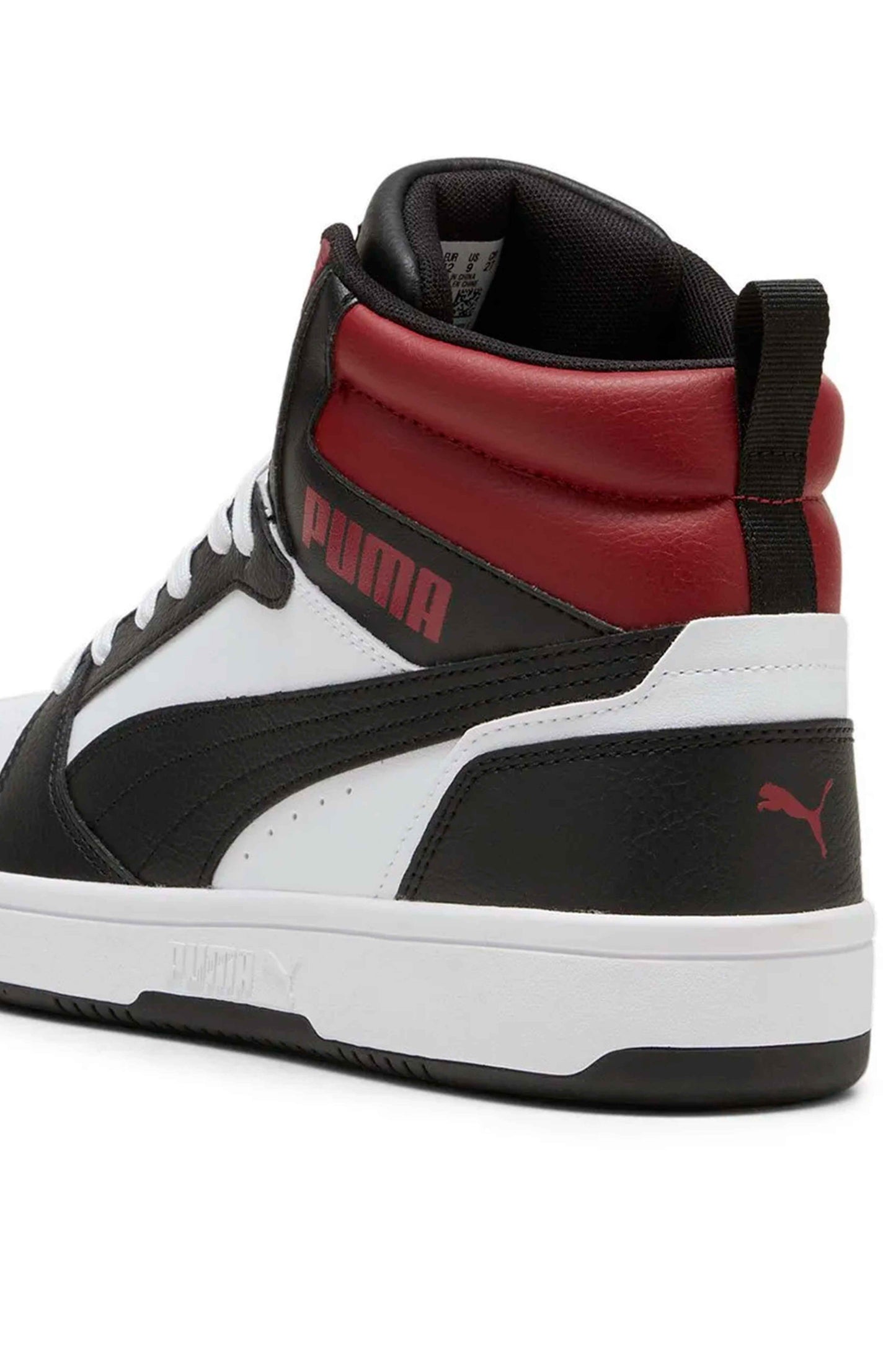 P-O47 (Puma rebound V6 white/black intense red) 9249700