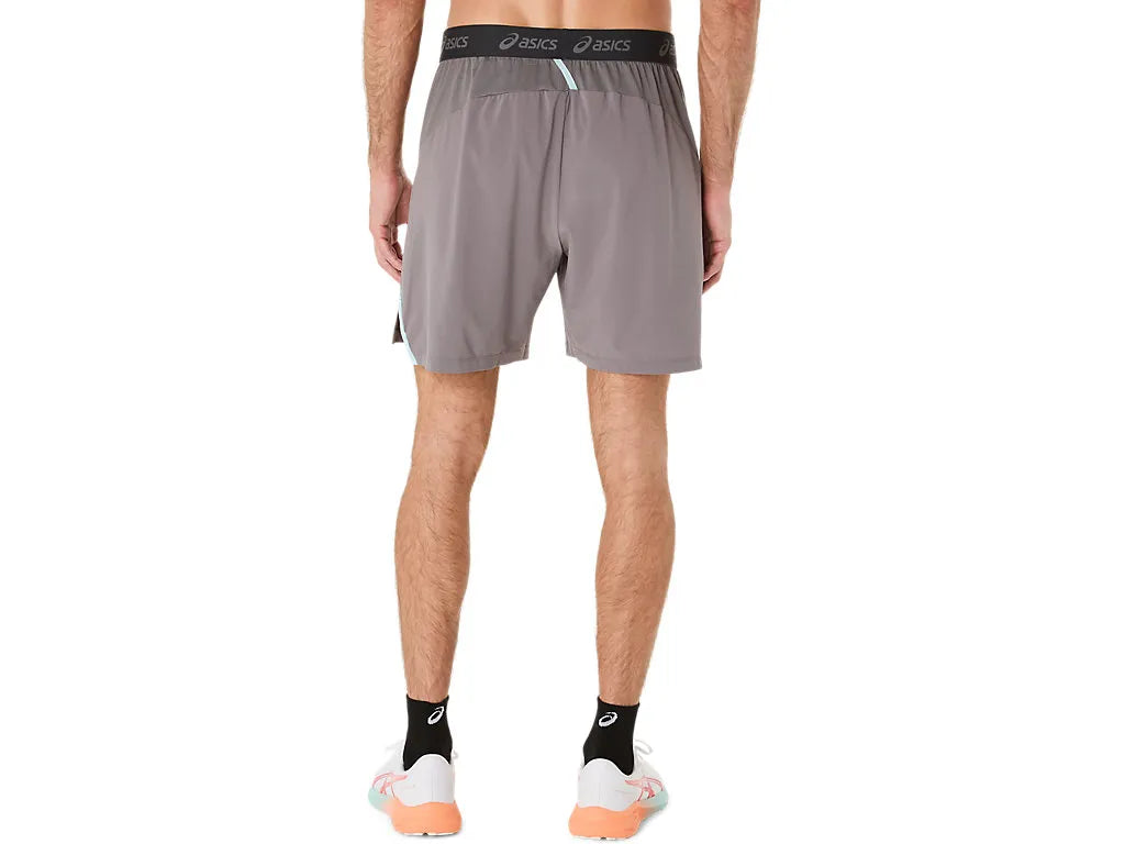 ASA-I1 (Asics actibreeze woven 7in shorts mens carbon) 122594500