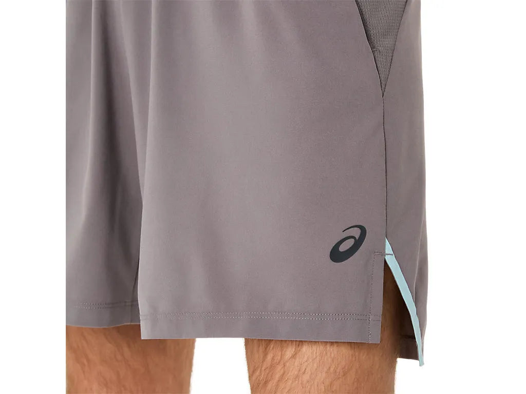 ASA-I1 (Asics actibreeze woven 7in shorts mens carbon) 122594500