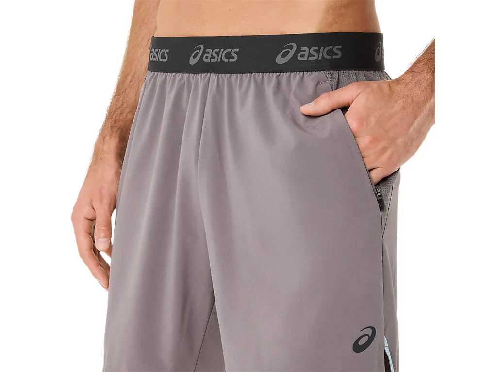 ASA-I1 (Asics actibreeze woven 7in shorts mens carbon) 122594500