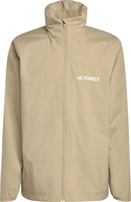 AA-D31 (Adidas multi terrex essentials 2l rain jacket beige) 32698657