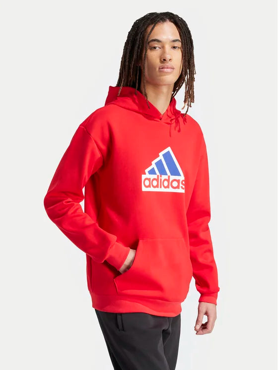 AA-W23 (Adidas future icons badge of sport hoodie better scarlet) 52496735