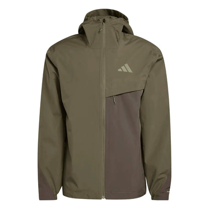 AA-L31 (Adidas waterproof hiking terrex multi 2 layer climaproof jacket olive/green) 32699616
