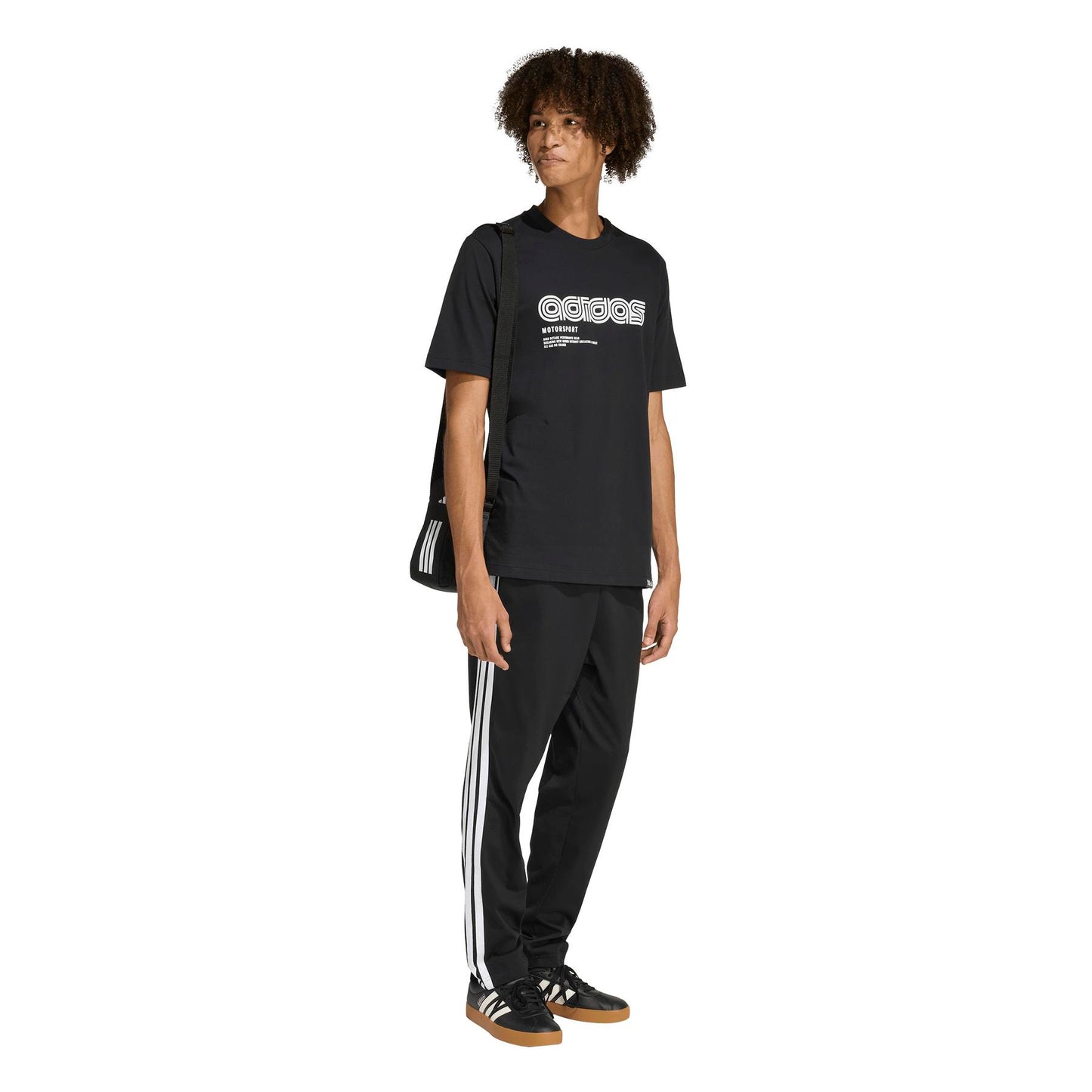 AA-A30 (Adidas motorsport linear graphic t-shirt black) 22692407