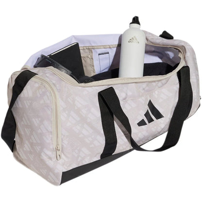 AE-U7 (Adidas linear printed duffel wonder aluminum/orbit grey/black) 22592886