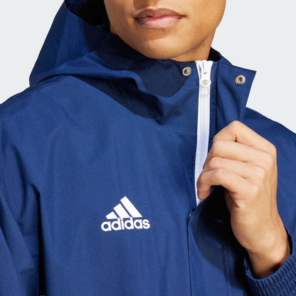 AA-G23 (Adidas entrada 22 all weather training jacket team navy blue) 32496251