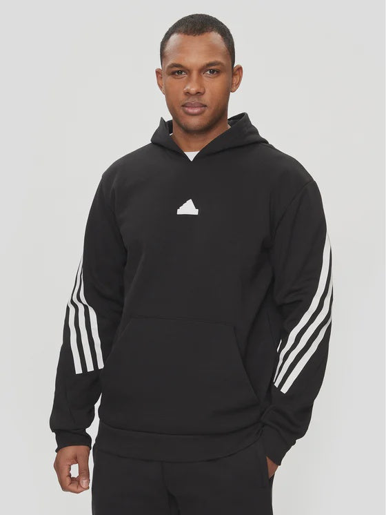 AA-M24 (Adidas future icons 3-stripes hoodie black/white) 72496140