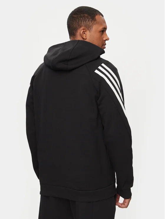 AA-M24 (Adidas future icons 3-stripes hoodie black/white) 72496140