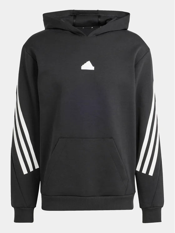 AA-M24 (Adidas future icons 3-stripes hoodie black/white) 72496140