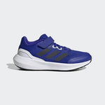 A-U66 (Adidas run flacon 3.0 elastic lace top strap shoe lucid blue/legend ink/white) 92394095