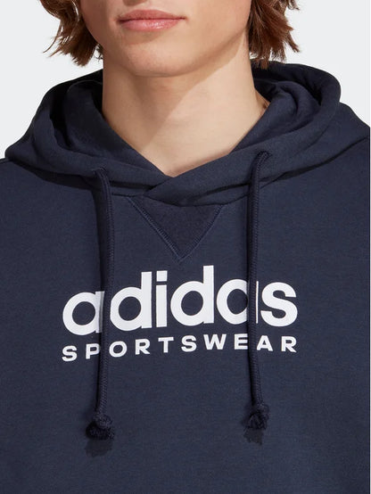 AA-X20 (Adidas hooded fleece all szn graphic hoodie legend ink) 52395292 ADIDAS