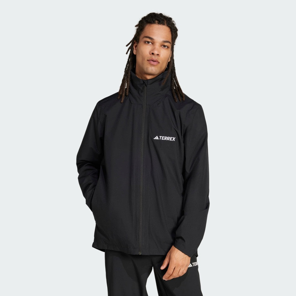 AA-A29 (Adidas multi essentials 2L rain jacket black) 72598657
