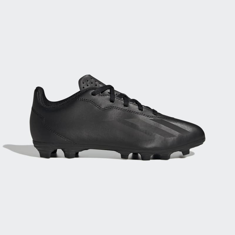 A-J68 (Adidas X crazyfast .4 flexible ground junior boot black/black) 12493603