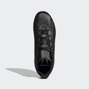 A-J68 (Adidas X crazyfast .4 flexible ground junior boot black/black) 12493603