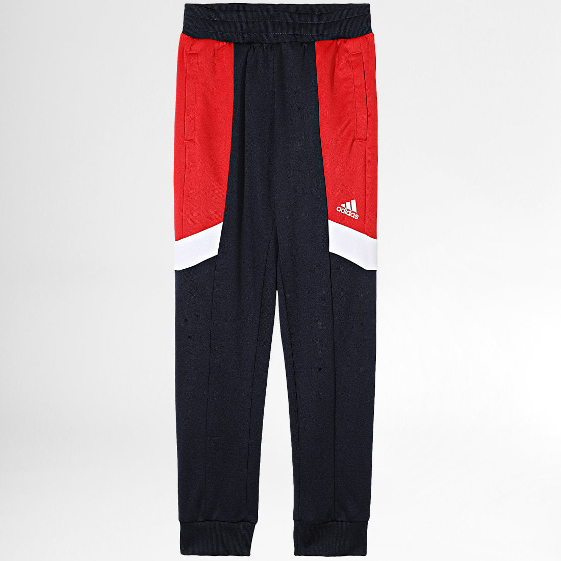 AA-V20 (Adidas 3 stripes colour block tracksuit legend ink/scarlet/white) 52395292 ADIDAS