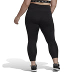 AA-H22 (Adidas training essentials high waisted 7/8 leggings plus size black/white) 102393370