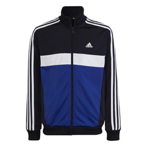 AA-W20 (Adidas essentials 3-stripes tiberio tracksuit legend ink/semilucid blue/white) ADIDAS