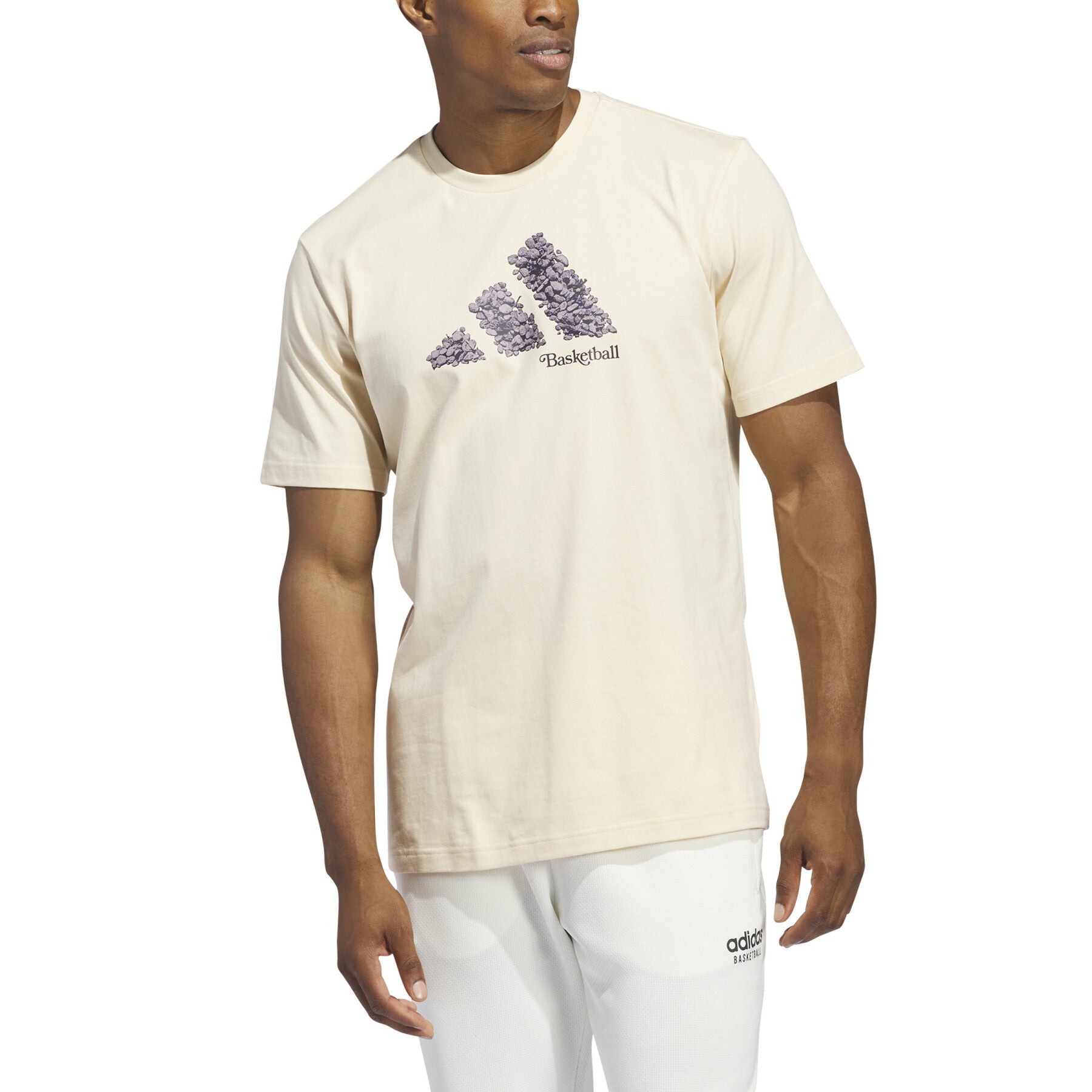 AA-Y22 (Adidas court therapy graphic tee crystal sand) 22492815