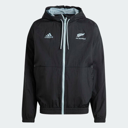 AA-Q20 (Adidas all blacks supporters jacket black/magic grey) 42396364 ADIDAS