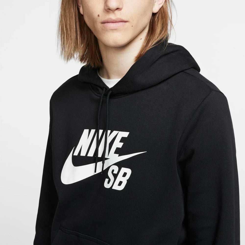 NA-K47 (Nike sb logo hoodie black/white)