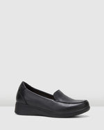 HP-A3 (Hush puppies the loafer black) 42397389 HUSH PUPPIES