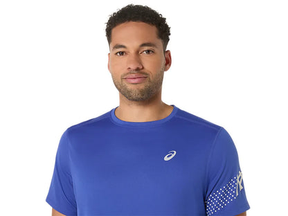 ASA-D1 (Asics icon short sleeve t-shirt dark cobalt) 122593000