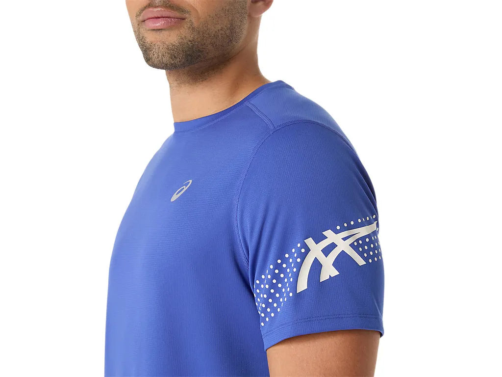 ASA-D1 (Asics icon short sleeve t-shirt dark cobalt) 122593000