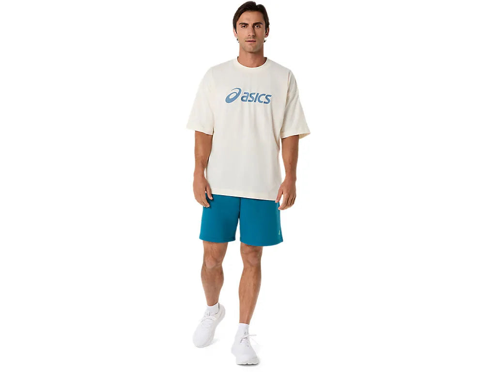 ASA-K1 (Asics logo relaxed fit t-shirt cream) 22693000