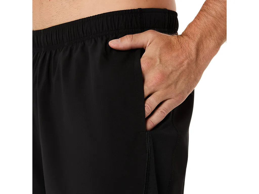 ASA-J2 (Asics men's 2in1 silver 7" shorts performance black) 82694000