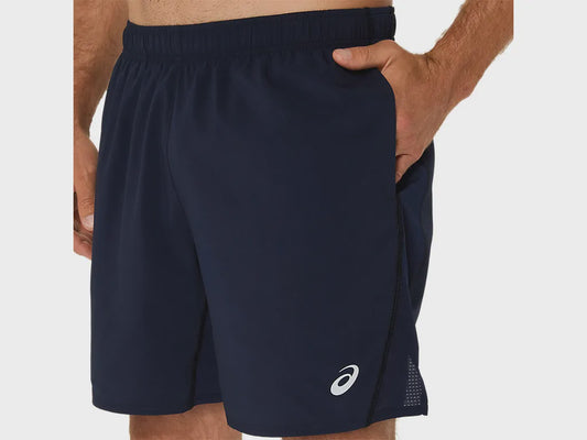 ASA-I2 (Asics men's silver 7" shorts midnight) 82693500