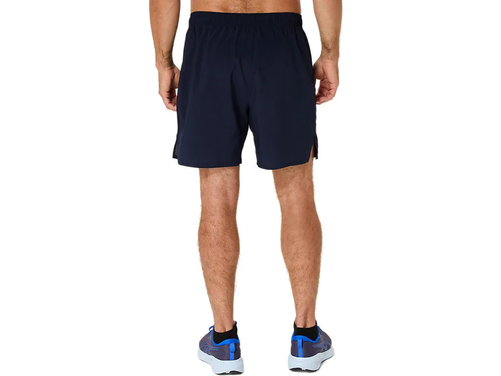 ASA-I2 (Asics men's silver 7" shorts midnight) 82693500